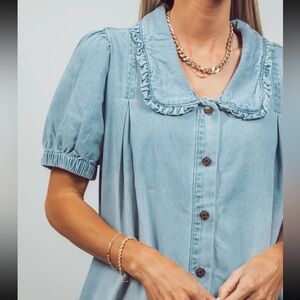 Shop Stevie Denim dress L